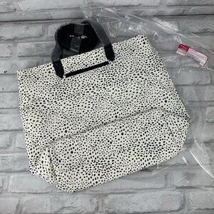 Thirty-One 31 Gifts Window Shopper Bag BRAND NEW Dainty Speckles Pebble Print